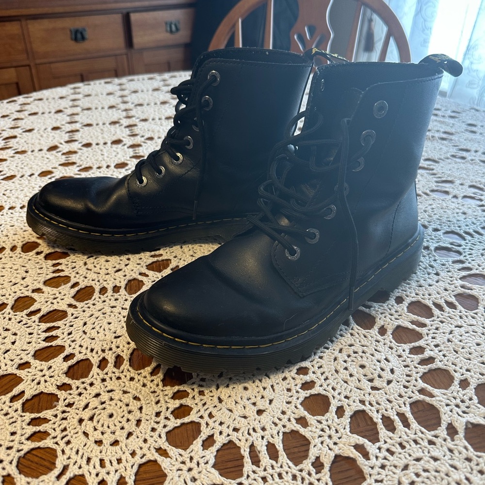 Dr. Martens Luana Black Leather Boots
Men’s size 9, women’s size 10